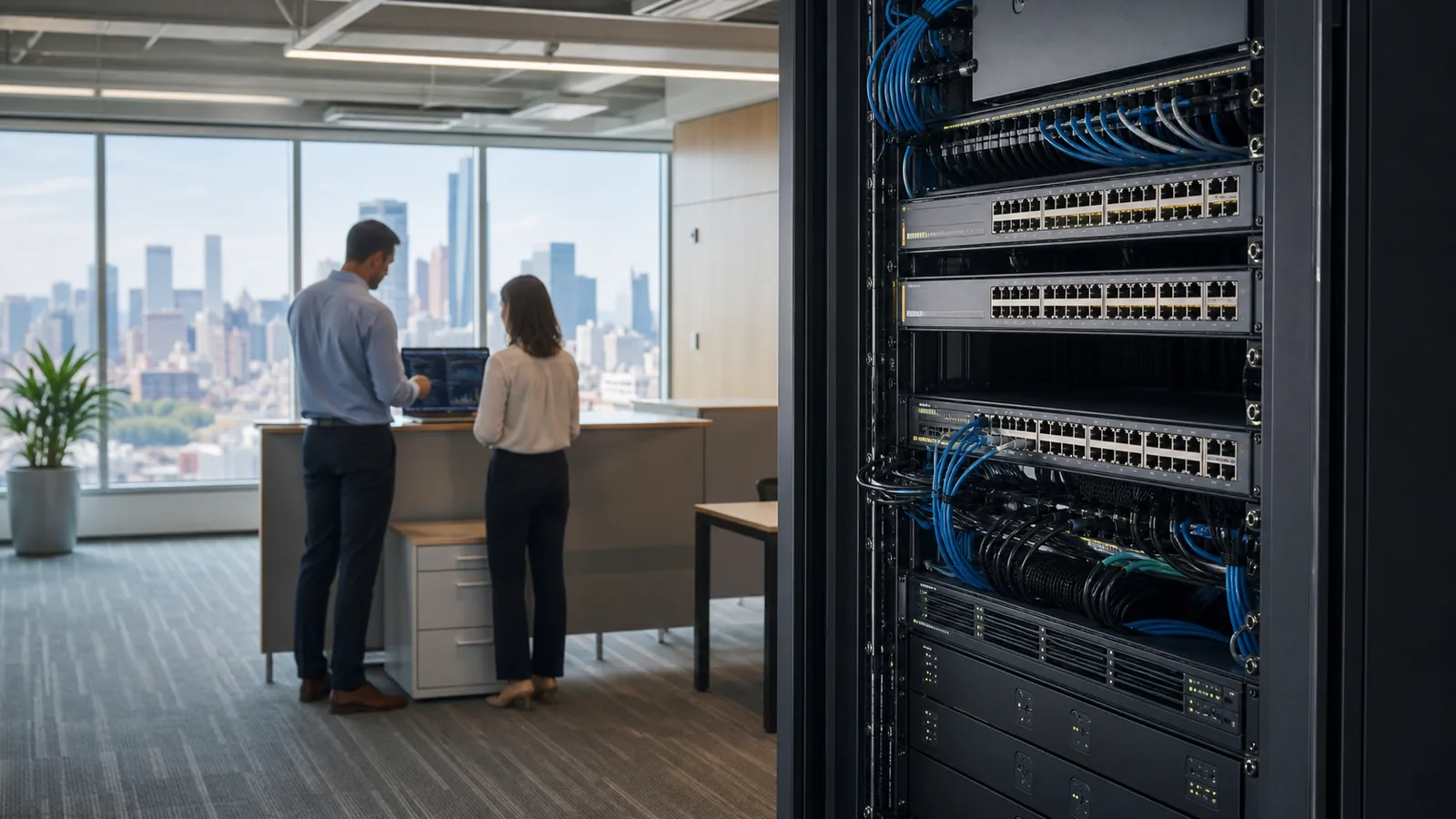 AI MSP Queens in Queens: business call-flow planning for LI Telephone Systems